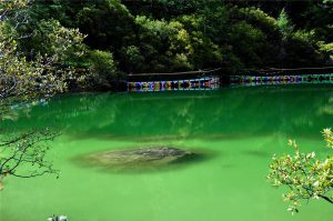 Pearl Lake of Yading Nature Reserve in Daocheng County, Garze