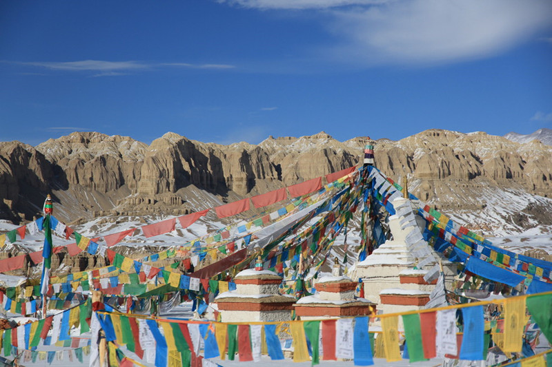 Tholing Monastery in Zanda County, Ngari Tibet