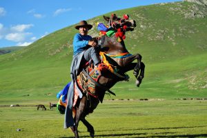 Yushu Horse Racing Festival in Qinghai